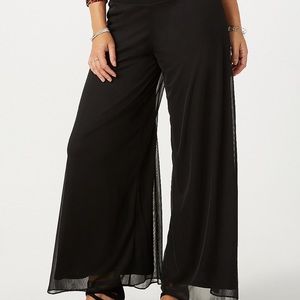 Black Palazzo Pants - size large